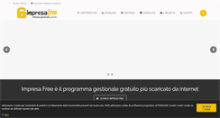 Desktop Screenshot of impresafree.it